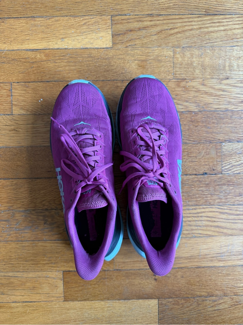 Hoka Women's Mach 4 running shoe, purple